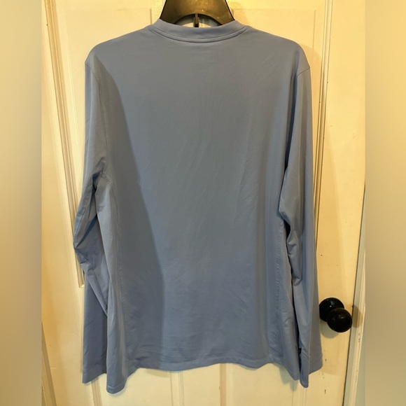 DULUTH TRADING LONG SLEEVE BASE LAYER, THUMB HOLE CUFFS, LONG TAIL med RN#106803 - Picture 10 of 11